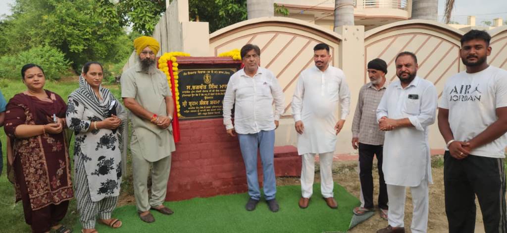 MLA Jimpa Inaugurates 2Kilometer Road from Chakk Sadhu to Khadka